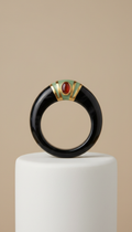 Sterling Silver Stacked Ring